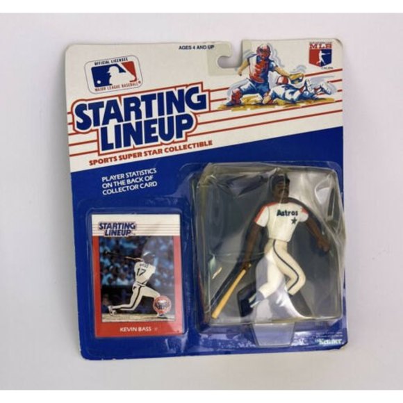 Other - VTG 1988  KEVIN BASS  Starting Lineup SLU  Sports Figurine HOUSTON ASTROS NIP